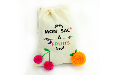 saco de mercado  - Algodón, lino - Textiles – 10doigts.fr
