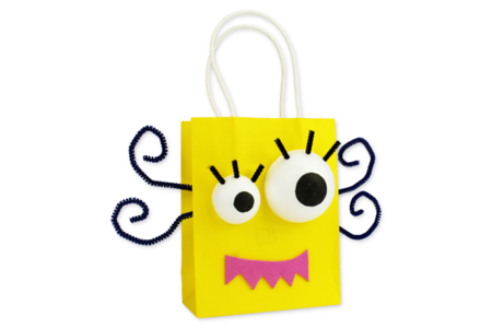 Monster Paper Kraft Bags - 3 - Halloween Crafts - 10doigts.com - Halloween Crafts – 10doigts.fr