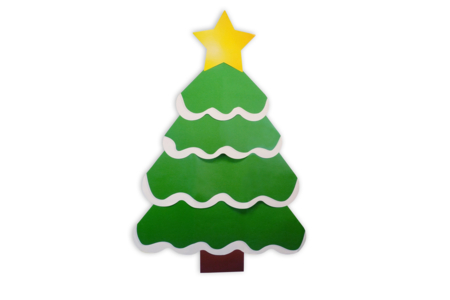 Giant Christmas Tree Kit + Colorable Shapes - 3 - Christmas Creative Kits for Children - 10doigts.com - Christmas Creative Kits for Children – 10doigts.fr