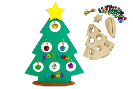 DIY Bell Trees - 6 Pieces - 1 - Christmas Supports - 10doigts.com - Christmas Supports – 10doigts.fr