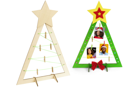 Photo Tree - 1 - Christmas Creative Kits for Children - 10doigts.com - Christmas Creative Kits for Children – 10doigts.fr