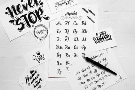Calligraphy Set - Fountain Pen and Ink - 3 - Calligraphy, Writing - 10doigts.com - Calligraphy, Writing – 10doigts.fr