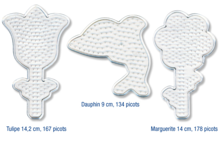 Set de 10 placas fantásticas para abalorios a planchar - Abalorios para planchar 5 mm – 10doigts.fr