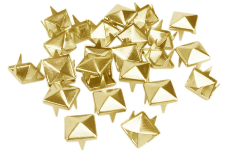 Pyramid-Shaped Studs - 25 Pieces - 4 - Nails and Rivets - 10doigts.com - Nails and Rivets – 10doigts.fr