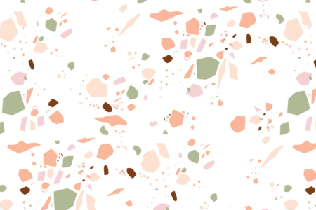 Set de 3 hojas Décopatch terrazzo - Papel DECOPATCH – 10doigts.fr