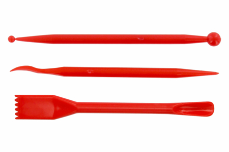Set de 3 herramientas de modelado de pasta moldear - Herramientas de Modelado – 10doigts.fr