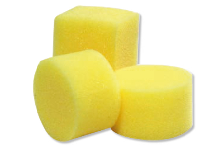 Round and Square Painting Sponges - 6 Pieces - 0 - Foam Stamps, Sponges - 10doigts.com - Foam Stamps, Sponges – 10doigts.fr