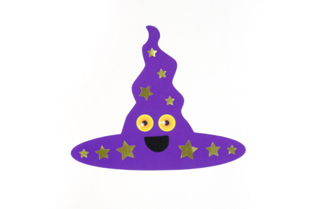 silhouette papel sombrero - Soportes de Halloween para decorar – 10doigts.fr