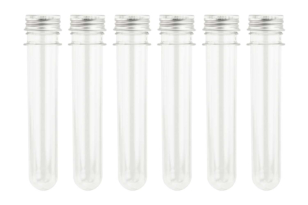 florero de plástico tubo - Plástico Transparente – 10doigts.fr