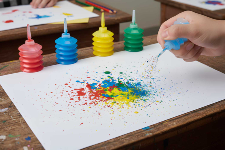 Spray Blowers - 5 Pieces - 2 - Painting Accessories - 10doigts.com - Painting Accessories – 10doigts.fr