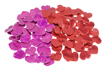 Holographic Heart Stickers - 130 pcs - 1 - Heart Stickers - 10doigts.com - Heart Stickers – 10doigts.fr