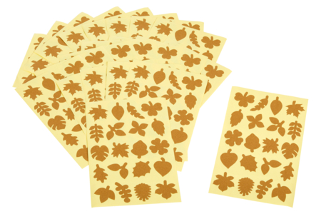 pegatinas hojas de árbol otoño - Gomets de otoño – 10doigts.fr