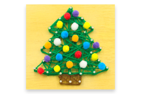 Christmas Tree String Art Kit - 3 - String Art - 10doigts.com - String Art – 10doigts.fr