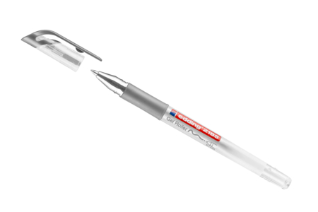 Bolígrafo de tinta gel - Plateado - Lápices y marcadores - Embalaje Creativo – 10doigts.fr