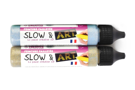 bolígrafos slow art brillantes - Pintura y marcadores con purpurina – 10doigts.fr