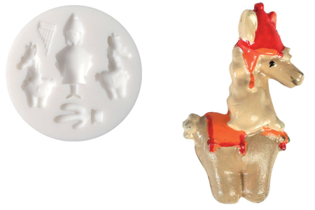 sujeto llama en fimo - 10doigts.fr