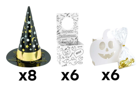 Super Pack actividades Halloween - 20 unidads - Kits creativos de Halloween – 10doigts.fr