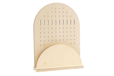 Wooden Earring Display Stand - 3 - Jewelry Boxes and Holders - 10doigts.com - Jewelry boxes and displays: the perfect case for your creations – 10doigts.fr