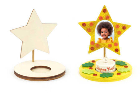 Soporte de vela estrella padres - Candelabros y portavelas – 10doigts.fr