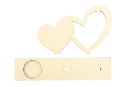 Soporte de vela Dia de la madre - Candelabros de madera – 10doigts.fr