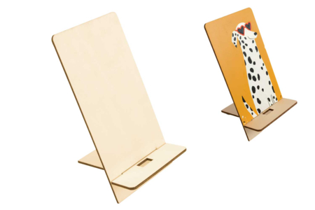 Soportes para smartphone de madera - Lote de 6 - Objetos para el escritorio – 10doigts.fr