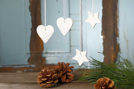 suspensiones corazón de yeso - Cortadores creativos para niños – 10doigts.fr