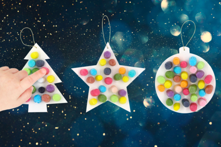 Suspensions de noel  - Christmas Creative Kits for Children – 10doigts.fr