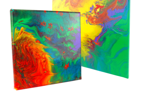 Pouring Paint - Assorted 8 Colors - 3 - Fluid Acrylic Paint (Pouring) - 10doigts.com - Fluid Acrylic Paint (Pouring) – 10doigts.fr