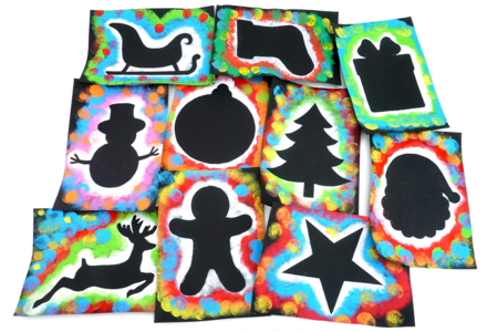 Tampon Peinture Noel Enfant - Christmas Craft Activities – 10doigts.fr