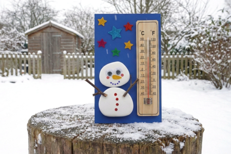Large Wooden Thermometer - Decorative and DIY Thermometers – 10doigts.fr