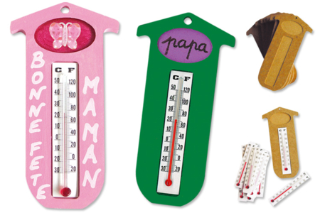 Termómetro - Manualidades día de la madre – 10doigts.fr