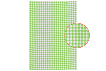 Green Vichy Adhesive Fabric - 1 - Adhesive Fabrics - 10doigts.com - Adhesive Fabrics – 10doigts.fr