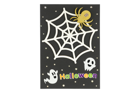 Wooden Spider Web - 2 - Halloween Decoration Stands - 10doigts.com - Halloween Decoration Stands – 10doigts.fr