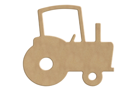 tractor de madera - Siluetas de madera – 10doigts.fr