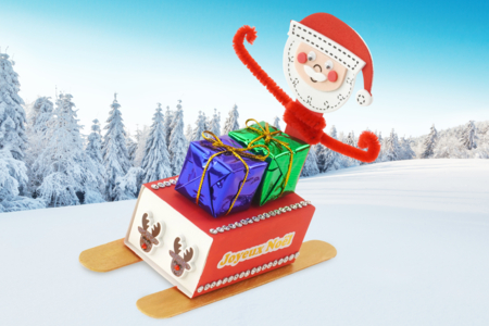 The Surprise Sleigh - 1 - Christmas Crafts - 10doigts.com - !! Old tutorials to delete !! – 10doigts.fr