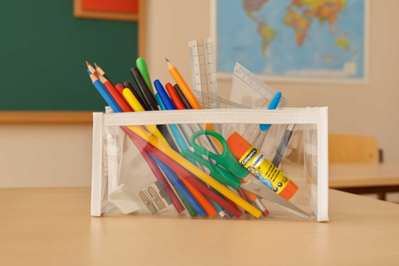 Estuche escolar surtido – 25 unidads - Indispensables Creativos para la Escuela – 10doigts.fr
