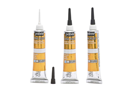 Relief Outline - Gold - 3 - Glass and Ceramics Paint - 10doigts.com - Glass and Ceramics Paint – 10doigts.fr