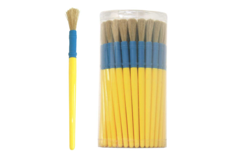 Tubo de pinceles 1er edad, brocha mediana - 58 pcs - Pinceles brochas – 10doigts.fr