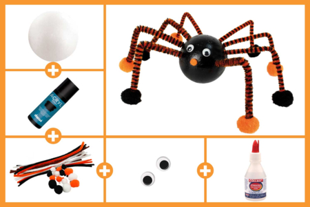 Halloween Pom-Pom and Pipe Cleaner Kit - 3 - Halloween Creative Accessories - 10doigts.com - Halloween Creative Accessories – 10doigts.fr