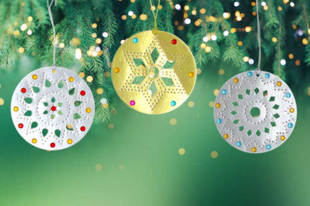 Christmas Punch Balls Kit - 30 Pieces - DIY Christmas Ornaments – 10doigts.fr