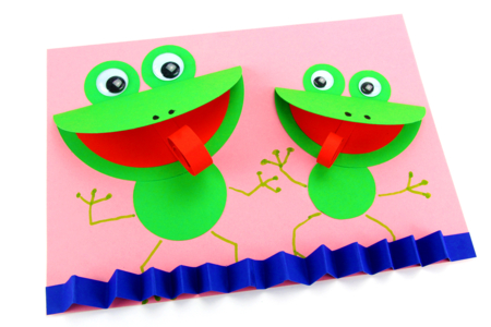 Tuto Niño Papel Rana - Actividades manuales de collage y plegado para todas las edades – 10doigts.fr