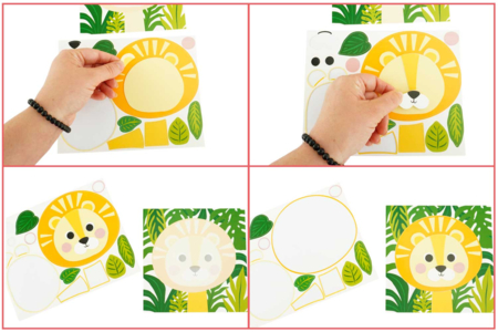 tuto Cuadros animales de la jungla - Kits educativos: el placer de aprender a través de la manipulación. – 10doigts.fr