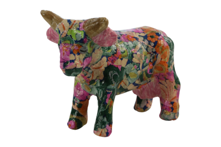 vaca de cartón para decorar - Animales de cartón – 10doigts.fr