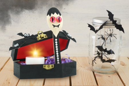 Vladimir the Little Vampire - 1 - Halloween Crafts - 10doigts.com - Halloween Crafts – 10doigts.fr
