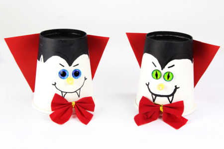 Actividad de Vampiro para Niños - Actividades manuales Halloween – 10doigts.fr