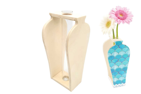 Wooden Vase - 1 - Office Supplies - 10doigts.com - Office Supplies – 10doigts.fr