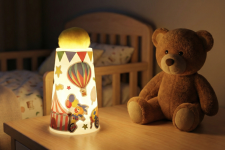 Luz nocturna niños circo habitación DIY - Actividades manuales Carnaval, Martes de Carnaval – 10doigts.fr