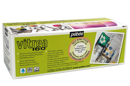 vitrea 160 - Pintura vidrio y loza – 10doigts.fr