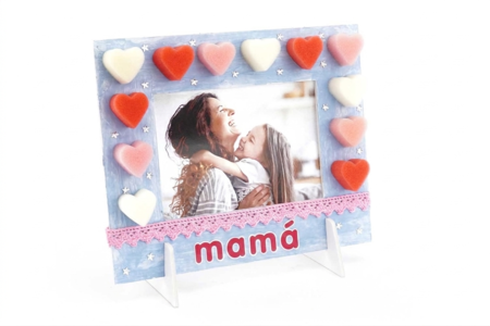 Corazón Mousse Día de la Madre - Decoraciones de corazones para crear con amor en el Día de la Madre – 10doigts.fr