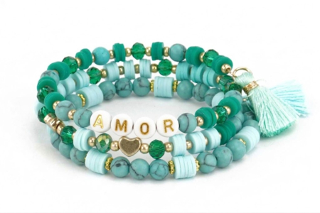 Kit pulsera "Amor" - Pulseras – 10doigts.fr